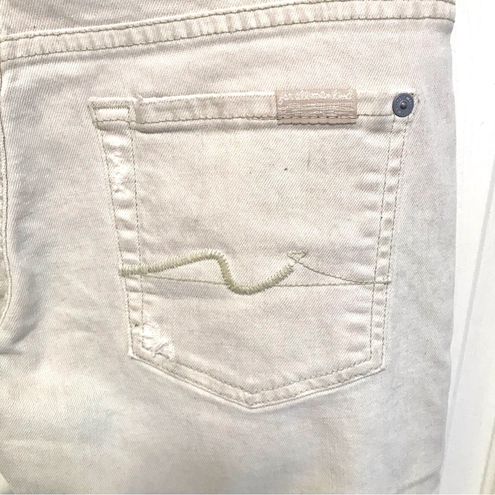 7 For All Mankind Light Wash Skinny Jeans - Picture 14 of 16